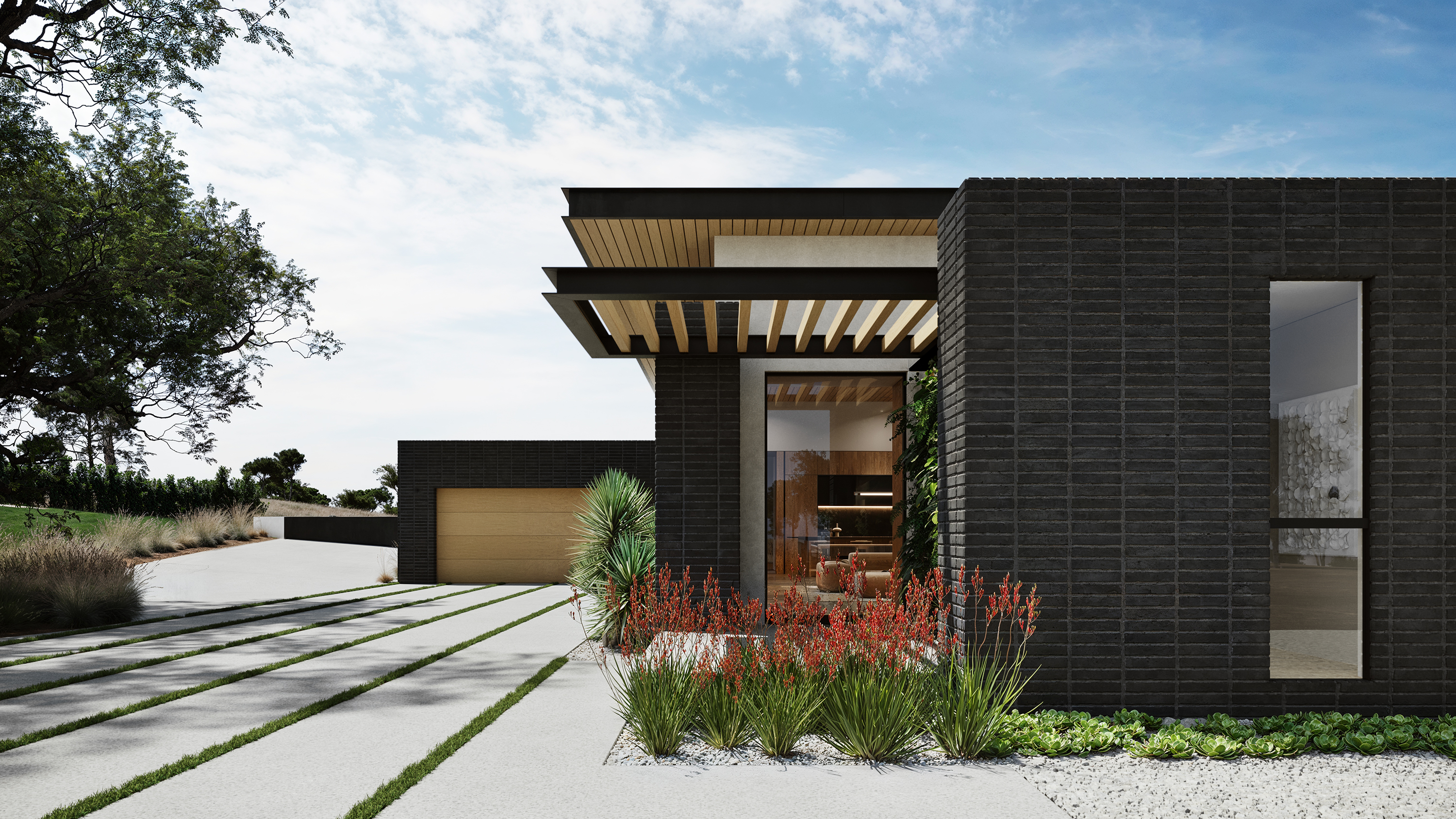 Malibu Midcentury Modern - Exterior Angle